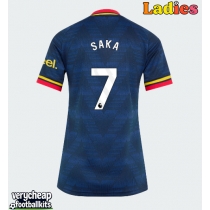 Arsenal Bukayo Saka #7 Replica Away Shirt Ladies 2026-27 Short Sleeve